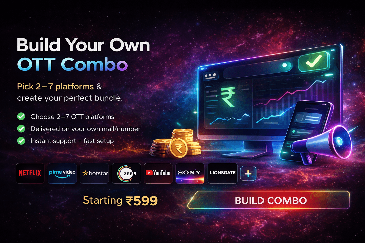 Subsplit – Premium OTT & Tool Subscriptions